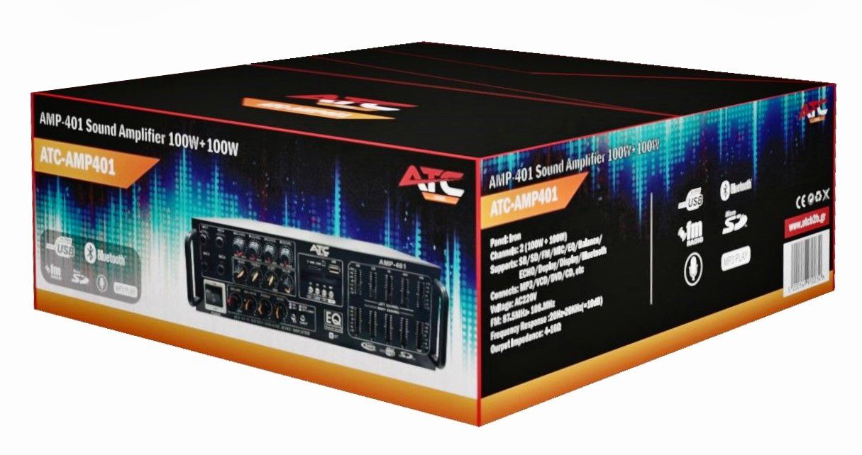 ATC AMP-401 Ενισχυτής Ήχου 100W+100W - Image 2