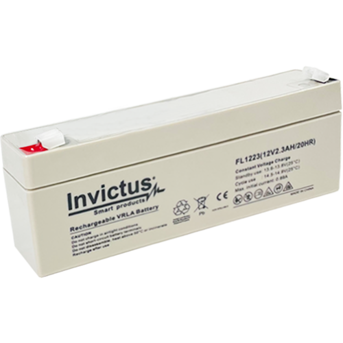 Invictus Lead Acid Battery FL 1223 12V 2.3Ah